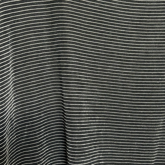 Chicos Black & White Stripe Travelers Tank.  Size 2 - Picture 2 of 5